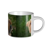 Tasses à café, petit-déjeuner, lait d'avoine, thé, grande tasse en céramique, Yorkshire Terrier, chiens mignons, animaux de compagnie, chiens,Blanc,Taille unique