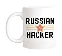 Tasses À Café Russian Hacker Computer Security Mug Ceramique Rétro Tasse Personnalisable Art Tasse À Thé pour Collègue Travail Couple 330ML