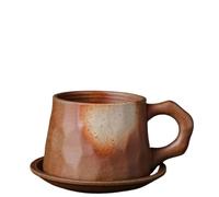 Tasses à Café Tasse à eau en céramique vintage, tasse à café, ensemble d'assiettes et de tasses for la maison(G)