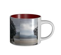 Tasses à café, tasse à lait d'avoine, tasse à thé, tasse en céramique, grande taille, cocker anglais, grandes oreilles bouclées, noir,Rouge,Taille unique