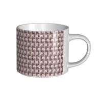 Tasses à café, tasse à lait d'avoine, tasse à thé, tasse en céramique, grande taille, tous mes amis sont des Westies,Blanc,Taille unique