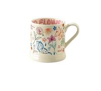 tasses à café Tasse en céramique créative et mignonne, 1 pièce, motif de chat imprimé de fleurs, ménage petit déjeuner, jus de lait, thé de l'après-midi, tasses à café, verres présents(Garden)