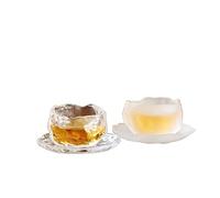 Tasses à café, tasses à café et tasses à thé pour un usage domestique, tasses exquises, articles ménagers, tasse à thé en verre, tasse à thé individuelle, mini tasse à thé personnelle, tasse à thé en
