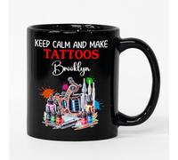 Tasses À Café Tatouages Personnalisés « Keep Calm » Pour 330ML