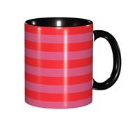 Tasses À Café Tomate Cerise Et Rose De Ravissement Original Usage Domestique Tasse en Céramique avec Poignée Souvenir Mug 11Oz