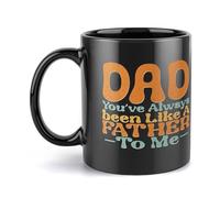 Tasses À Café Tu As Toujours Été comme Un Père pour Moi. Fête des Pères Unique. Mugs Rétro Tasse À Thé Art Tasses en Porcelaine pour Anniversaire Collègue Travail 330ML