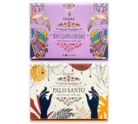Tasses à Charbon avec 5 g de résine d'encens - Renouvellement Pur - Parfums Palo Santo + Heavy Cleaning & Discharge - 2 Lot de 6 unités