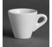 Tasses à espresso coniques blanches 60ml Olympia Vendues par 12 Blanc G