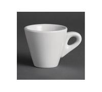 Olympia Tasses à espresso coniques Y111 60 ml Blanc porcelaine vitrifiée Lot de 12