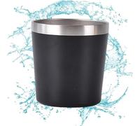 Tasses à expresso isothermes - Tasses en métal demitasse - Tasse à expresso sous vide | Réutilisables, passent au lave-vaisselle, petites tasses en acier inoxydable, incassables à double paroi pour