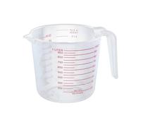 Tasses à mesurer 250/500/1000 ml, pichet en plastique, ustensiles de cuisine numériques, balance, ustensiles de pâtisserie, minuteur, accessoires(1000ml)