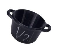 Tasses à mesurer énigmatiques pour chaudron d'Halloween, accessoires de cuisine pour la pâtisserie, la fabrication de bonbons et la décoration de célébration, Halloween, cuisine, sorcière