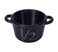 Tasses à mesurer mystiques pour Halloween, chaudron sur le thème des sorcières, essentiels pour recettes de courants d'air, fournitures de fête et festival, cuillères à mesurer pour chaudron