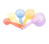 Tasses à mesurer translucides