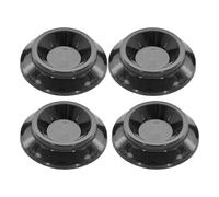 Tasses à roulettes pour piano à queue - Support de roue fiable, coussinets robustes, construction en caoutchouc robuste | Accessoire de protection de sol pour instrument à clavier vertical,