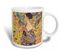 Tasses À Thé Avec Poignée Tasses À Café 330Ml, Impression De La Frise En L'Honneur De Beethoven Par Klimt Tasse À Café En Porcelaine Aquarelle Pour Amies Anniversaire Maman