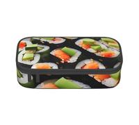 Tasses à thé avec roses - Sac de rangement romantique pour bureau d'affaires, trousse à crayons, trousse à crayons, trousse de maquillage, sac à cosmétiques, Cornichons à l'aneth pour sushi, One Size