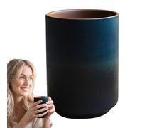 Tasses À Thé En Poterie | Tasses À Boisson Chaude Avec Intérieur En Argile De 220ml,Tasse À Jus Dégradé,Pour Jus, Cocktail, Table À Manger De La Maison, Cappuccino, Thé,