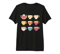 Tasses à thé et théière T-Shirt Haut de Gamme