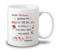 Tasses À Thé Être Ma Belle-Fille, C'Est Vraiment Tasse Céramique Avec Poignée Tasses À Café Pour Maman Décorer 330Ml