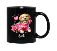 Tasses À Thé Golden Retriever Tasse Avec Poignée Tasses À Café Pour Femme Maman 330Ml