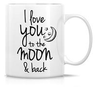 Tasses À Thé Je t'aime jusqu'à la lune retour éternel Tasses À Café