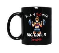 Tasses À Thé Juste Une Fille Avec De Grands Objectifs Tasse Aquarelle Tasses De Petit Déjeuner Pour Fête Des Pères Homme 330Ml