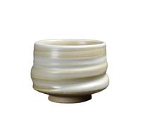 Tasses à thé Kung Fu en céramique à cinq éléments en céramique vintage faites à la main 180 ml - Blanc