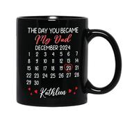 Tasses À Thé Le Jour Où Tu Es Devenu Mon Père Tasse Céramique Amusants Tasses En Porcelaine Pour Amies Collègue 330Ml