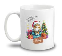 Tasses À Thé Maine Coon Tasse À Café En Porcelaine Aquarelle Tasses À Café Pour Maman Femme 330Ml