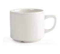 Tasses à Thé Maple Empilables Blanches Unies 200ml Churchill x 24 NC G