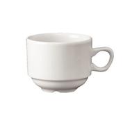 Tasses à Thé Nova Empilables Blanches Unies 210ml Churchill x 24 NC G