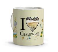 Tasses à thé originales Cadeaux pour femmes Tasse originale drôle Cadeau ami spécial Tasses personnalisées avec phrases drôles Caneca Enterrement de vie de jeune fille Champagne français Tasse