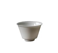 Tasses à thé Porcelaine blanche Petite tasse à thé Tasse d'hôte Céramique Personnalisé Tasse simple Fait à la main Jade Porcelaine Tasse de ménage Kung Fu Tasse à thé Tasse à café