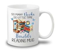 Tasses À Thé Tant De Livres, Si Peu De Temps Tasse À Café En Porcelaine Amusants Tasses À Café Pour Homme Amies 330Ml