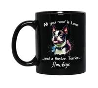 Tasses À Thé Tout Ce Dont Vous Avez Besoin, C'Est D'Amour Et D'Un Terrier Tasse Avec Poignée Tasses En Porcelaine Pour Maman Homme 330Ml