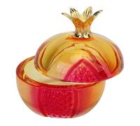 Tasses à Vaisselle Dappen, Tasse de Nail Art en Verre avec Couvercle Tasse de Nail Art Contenant de Lavage pour Usage Professionnel et à Domicile