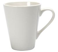 Tasses, blanc, H: 10 cm, d 5-8 cm, 1 pièce