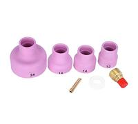 Tasses de buse en céramique équipement de soudage pince TIG corps de lentille de gaz buse en céramique torche de soudage TIG, Autres Équipements Et Accessoires De Soudage