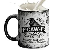 Tasses de café drôles - cadeau Gag, de jeu de mots hilarant | Drinkware inspiré du mème, de thé effrontée, de boisson chaude idiote, d'humour sarcastique, accessoire de