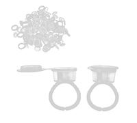 Tasses de colle de cils, tasse d'anneau de pigment de tatouage portable pour l'école de formation de tatouage pour tatoueur