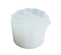 Tasses de mélange de couleurs en silicone pour tonifier la résine époxy, tasse de mélange pour distributions, tasse de mélange de couleurs en silicone
