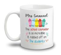 Tasses De Petit Déjeuner Ce Conseiller Scolaire Est Tellement Incroyable Tasse À Café En Porcelaine Humour Tasses À Café Pour Homme Maman 330Ml