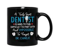 Tasses De Petit Déjeuner Il Est Difficile De Trouver Un Très Bon Dentiste Tasse À Café En Porcelaine Avec Poignée Tasses En Porcelaine Pour Homme Fête Des Pères 330Ml