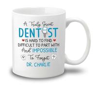 Tasses De Petit Déjeuner Il Est Difficile De Trouver Un Très Bon Dentiste Tasse Aquarelle Tasses À Café Pour Femme Fête Des Pères 330Ml