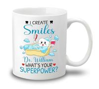 Tasses De Petit Déjeuner Je Crée Des Sourires Tasse Avec Poignée Tasses À Café Pour Fête Des Pères Maman 330Ml