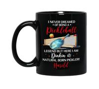 Tasses De Petit Déjeuner Je N'Ai Jamais Rêvé D'Être Une Légende Du Ballon Rond Tasse Avec Poignée Tasses En Porcelaine Pour Anniversaire Maman 330Ml