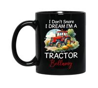 Tasses De Petit Déjeuner Je Rêve Que Je Suis Un Tracteur Tasse Céramique Amusants Tasses À Café Pour Amies Collègue 330Ml