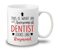 Tasses De Petit Déjeuner Voici Ce Qu'Est Un Dentiste Génial Tasse À Café En Porcelaine Personnalisée Tasses En Porcelaine Pour Décorer Maman 330Ml