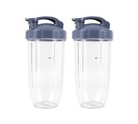 Tasses De Rechange De 32Oz Avec Couvercle Rabattable, Compatibles Avec Nutribullet, Mélangeur 600W Et Pro 900W, Presse-agrumes Portable